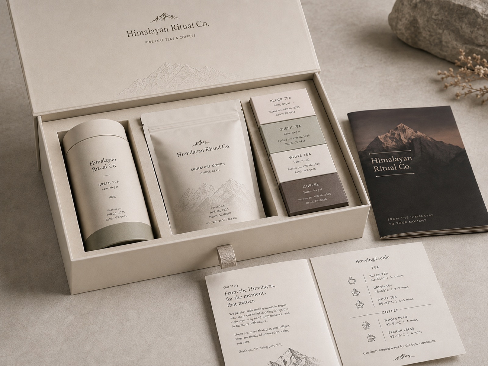Tea Sampler — Five Peaks — Gift Set from Multi-region, Nepal